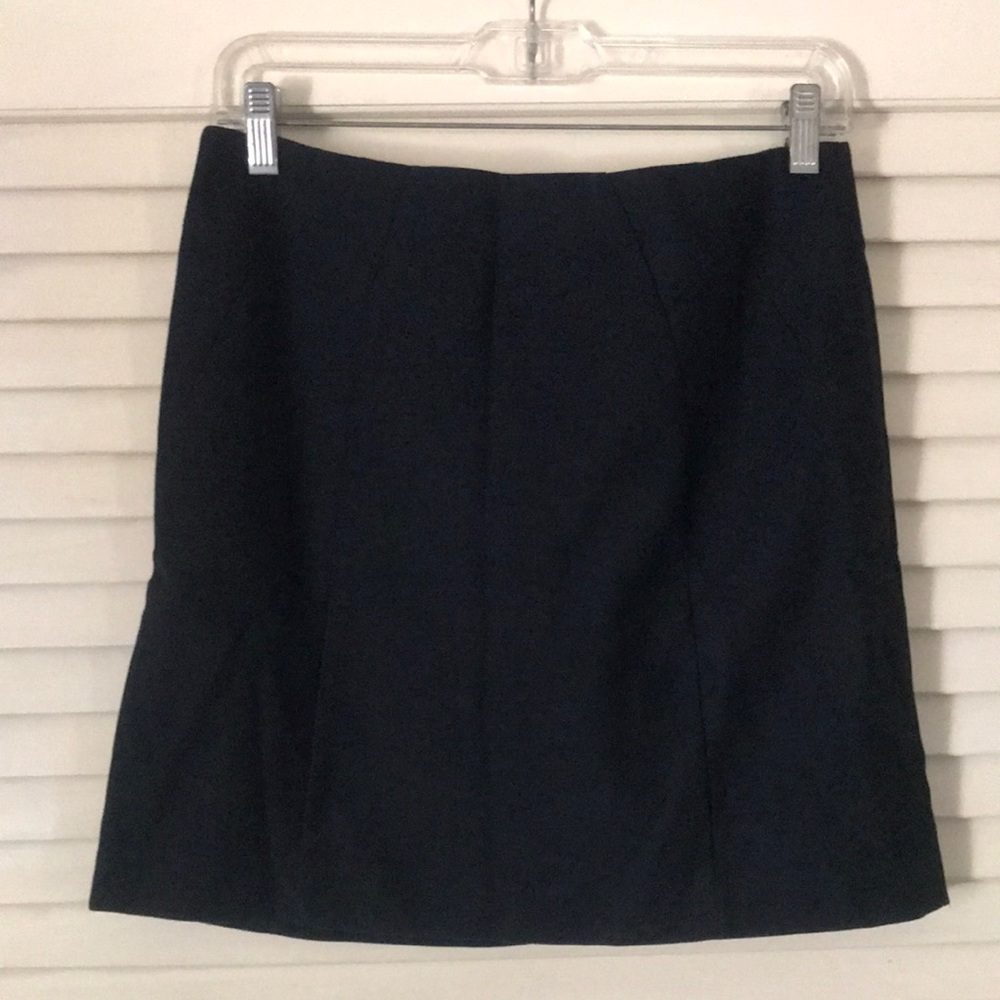 Loft Classic Navy Blue Women's A-Line Skirt